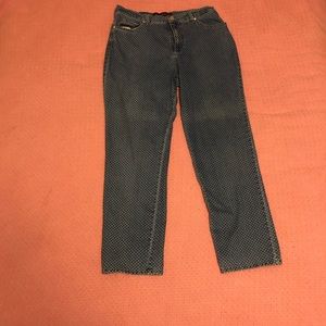 Cute polka dot jeans